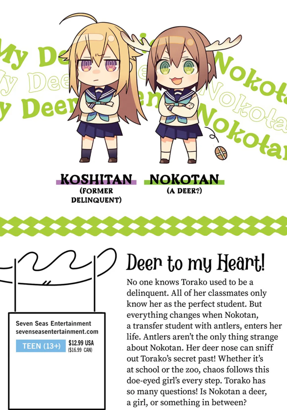 My Deer Friend Nokotan Manga Volume 1