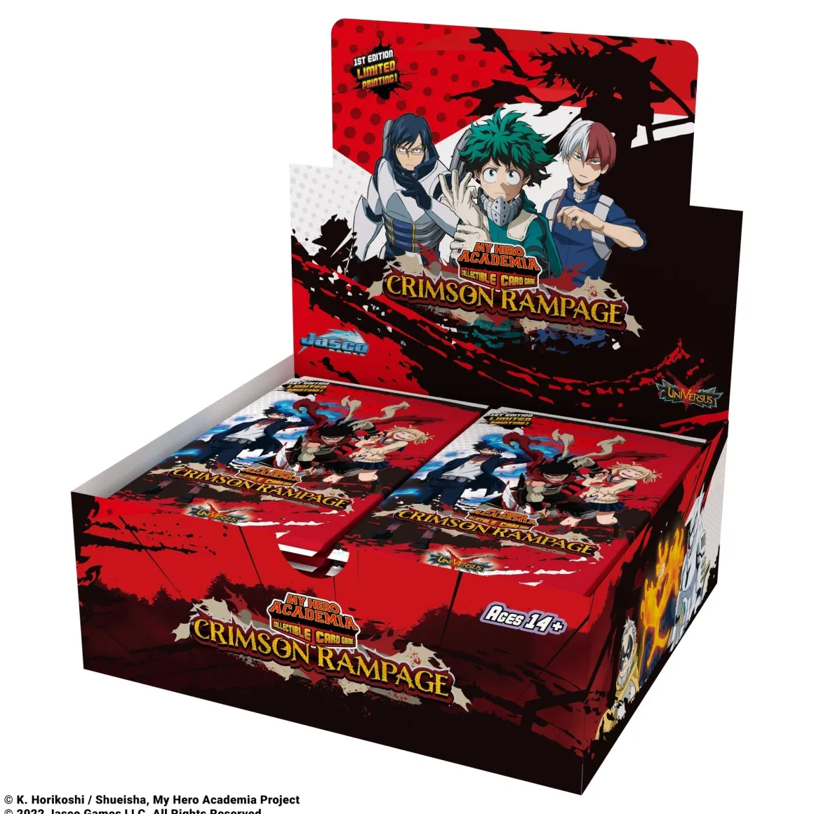 My Hero Academia - Collectible Card Game Series 2: Crimson Rampage Booster Box