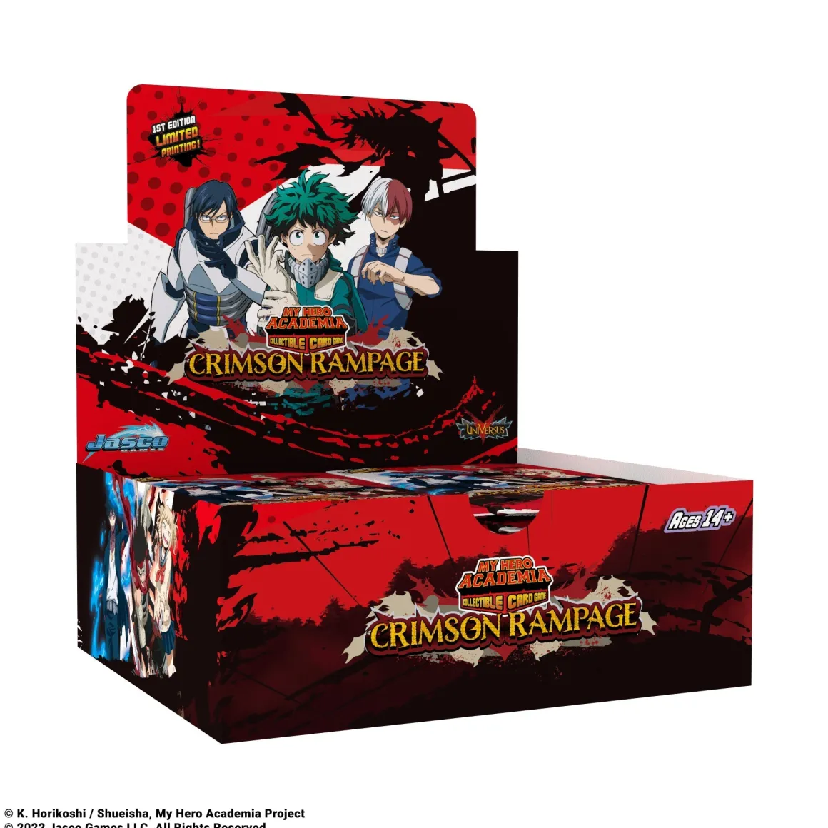 My Hero Academia - Collectible Card Game Series 2: Crimson Rampage Booster Box
