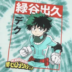 My Hero Academia - Deku Kanji Dye T-shirt - Crunchyroll Exclusive