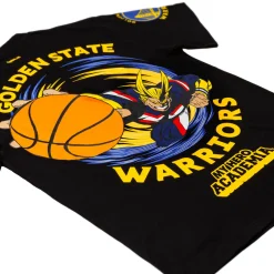 My Hero Academia - Hyperfly x MHA x NBA Golden State Warriors All Might T-shirt