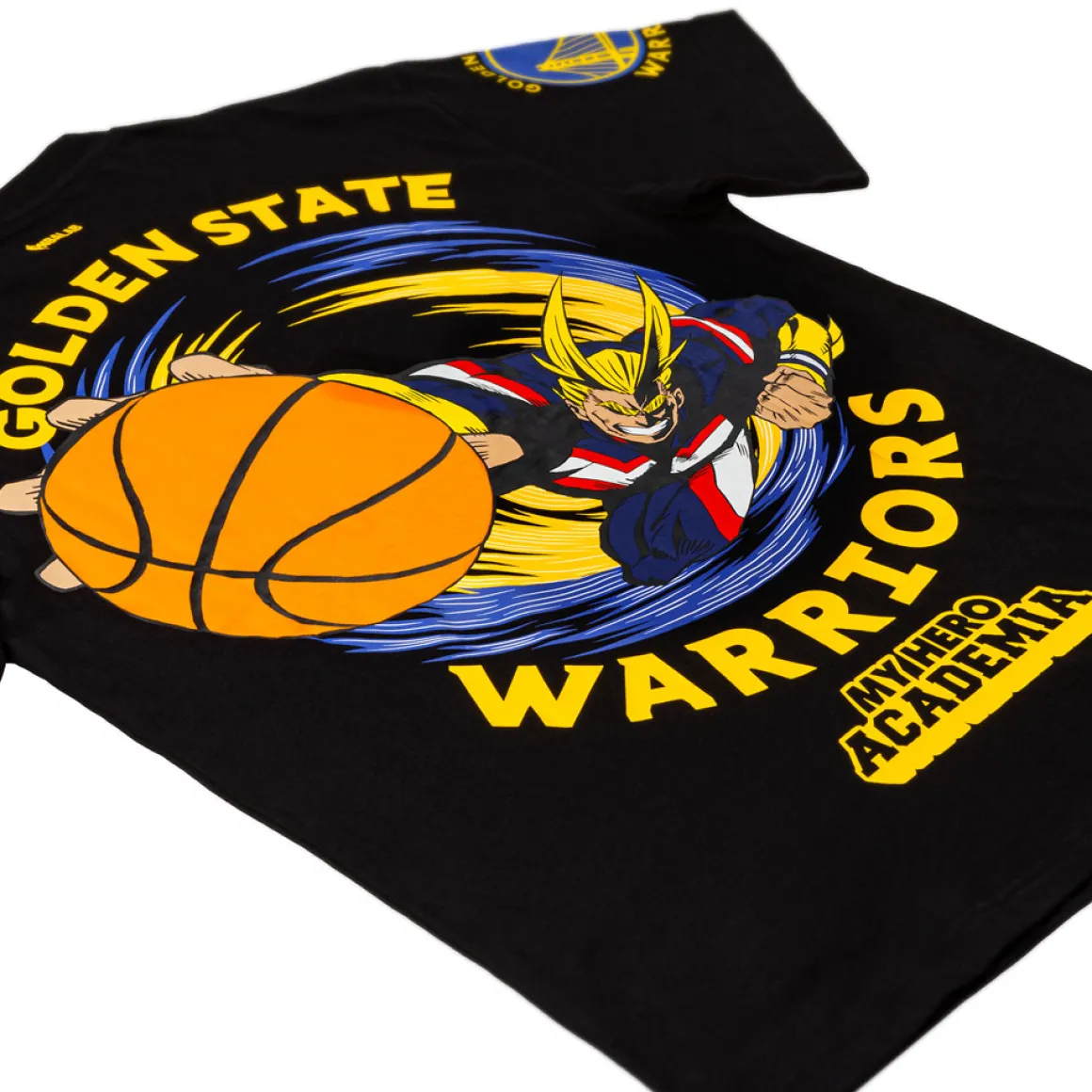 My Hero Academia - Hyperfly x MHA x NBA Golden State Warriors All Might T-shirt