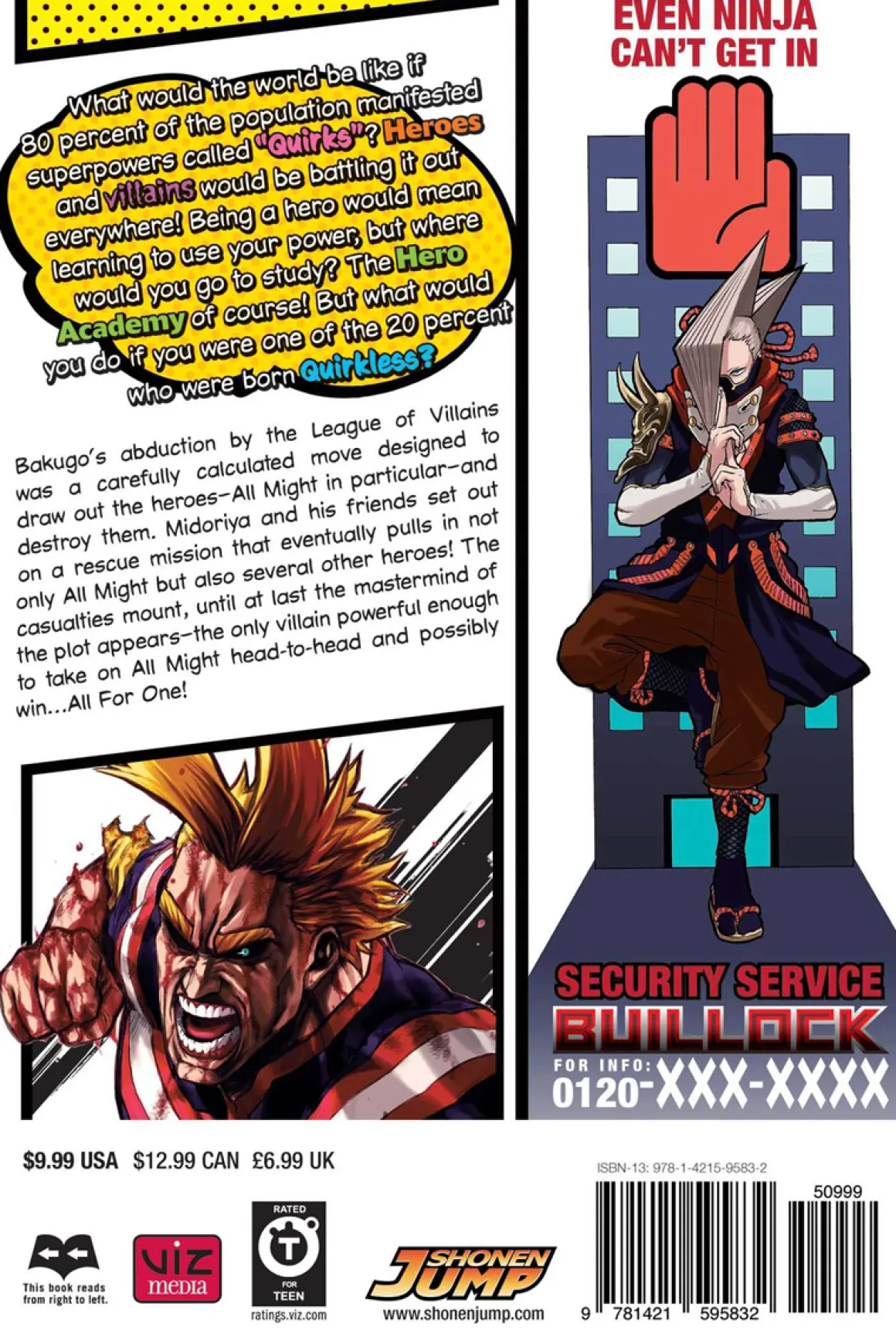 My Hero Academia Manga Volume 11