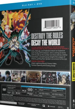 My Hero Academia Season 5 Part 2 Blu-ray/DVD
