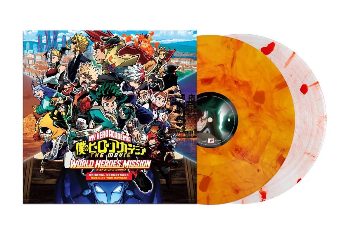 My Hero Academia: World Heroes' Mission - Original Soundtrack LP Vinyl