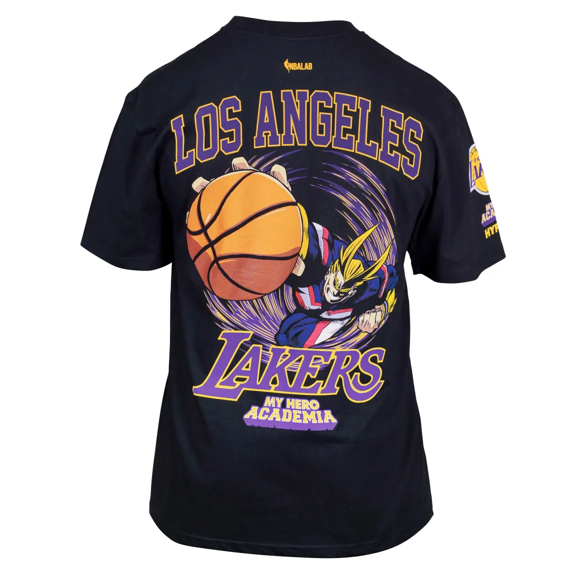 My Hero Academia x Hyperfly x NBA - Los Angeles Lakers All Might T-Shirt