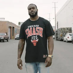 My Hero Academia x Hyperfly x NBA - Chicago Bulls All Might T-Shirt