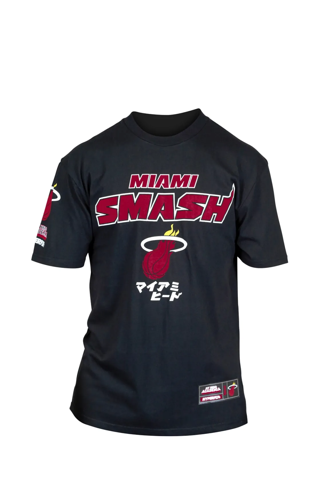 My Hero Academia x Hyperfly x NBA - Miami Heat All Might T-Shirt