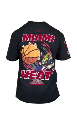 My Hero Academia x Hyperfly x NBA - Miami Heat All Might T-Shirt