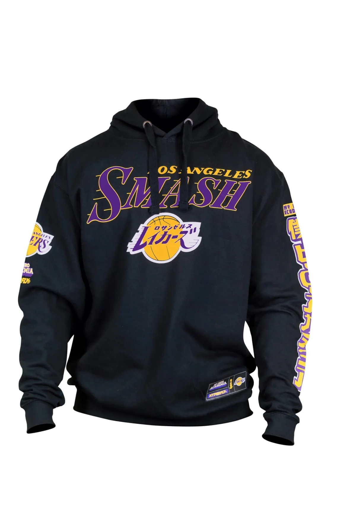 My Hero Academia x Hyperfly x NBA - Los Angeles Lakers All Might Hoodie