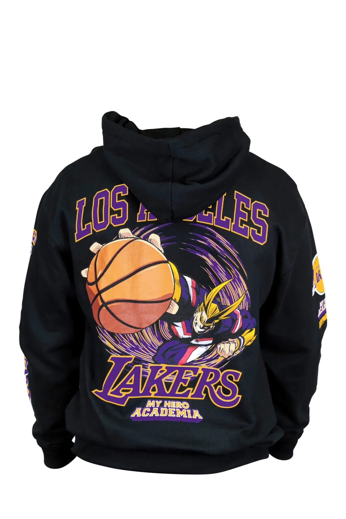 My Hero Academia x Hyperfly x NBA - Los Angeles Lakers All Might Hoodie