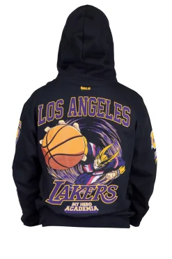 My Hero Academia x Hyperfly x NBA - Los Angeles Lakers All Might Hoodie