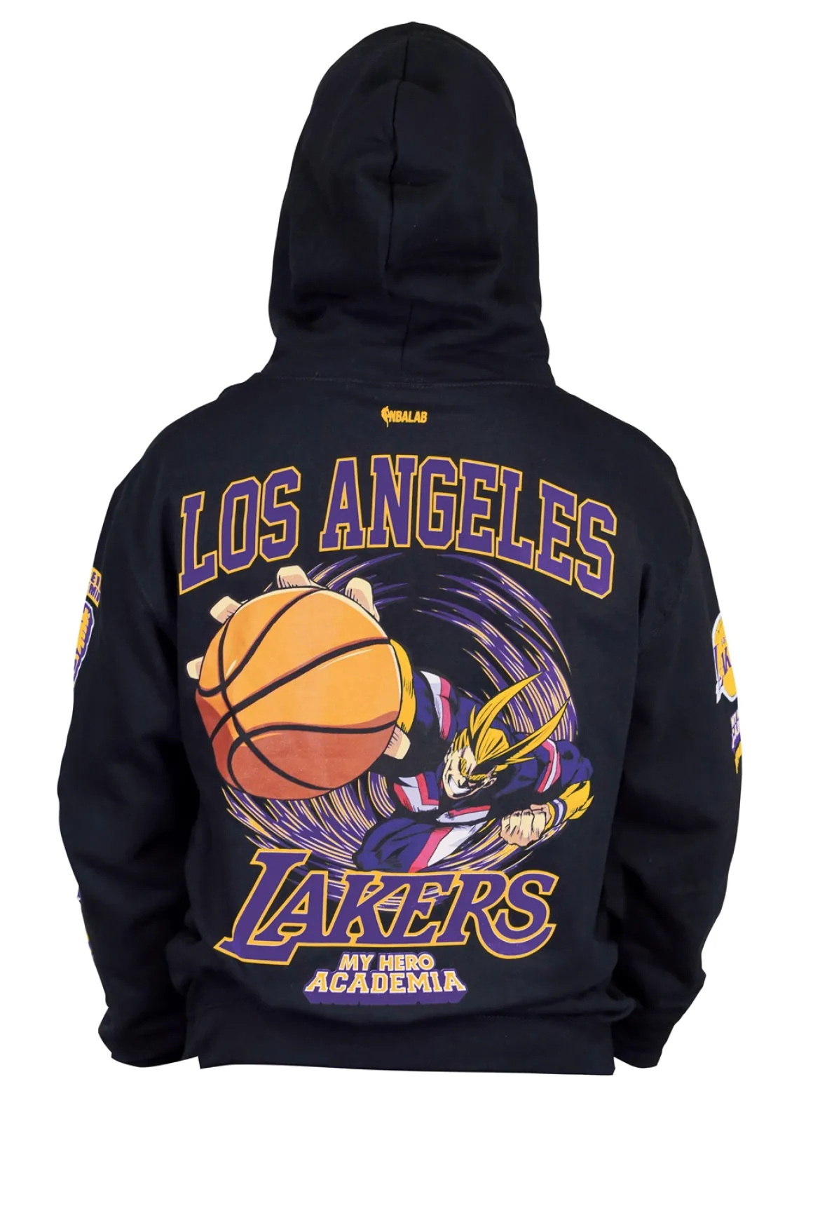 My Hero Academia x Hyperfly x NBA - Los Angeles Lakers All Might Hoodie
