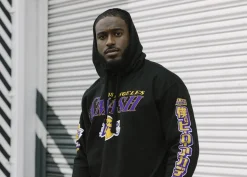 My Hero Academia x Hyperfly x NBA - Los Angeles Lakers All Might Hoodie