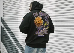My Hero Academia x Hyperfly x NBA - Los Angeles Lakers All Might Hoodie