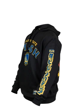 My Hero Academia x Hyperfly x NBA - Golden State Warriors All Might Hoodie