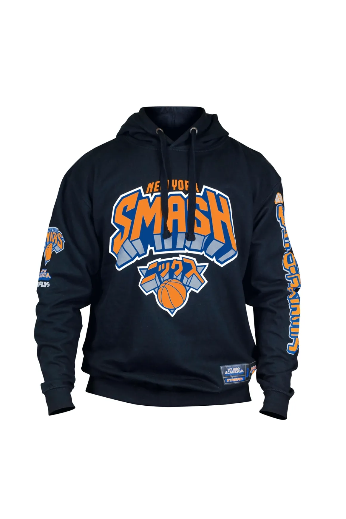 My Hero Academia x Hyperfly x NBA - New York Knicks All Might Hoodie