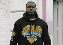 My Hero Academia x Hyperfly x NBA - New York Knicks All Might Hoodie