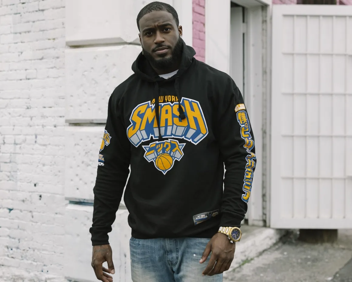 My Hero Academia x Hyperfly x NBA - New York Knicks All Might Hoodie