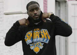 My Hero Academia x Hyperfly x NBA - New York Knicks All Might Hoodie