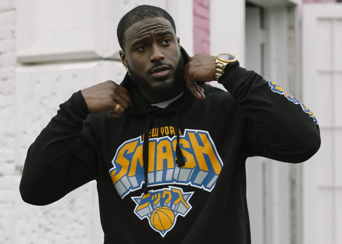 My Hero Academia x Hyperfly x NBA - New York Knicks All Might Hoodie