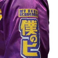 My Hero Academia x Hyperfly x NBA - All Might Los Angeles Satin Jacket