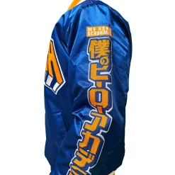 My Hero Academia x Hyperfly x NBA - All Might New York Knicks Satin Jacket