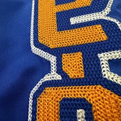 My Hero Academia x Hyperfly x NBA - All Might New York Knicks Satin Jacket