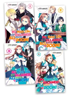 My Next Life as a Villainess All Routes Lead to Doom! Novel (1-4) Bundle