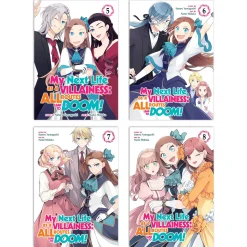 My Next Life as a Villainess All Routes Lead to Doom! Manga (5-8) Bundle