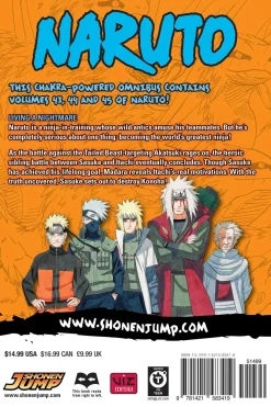 Naruto 3-in-1 Edition Manga Volume 15