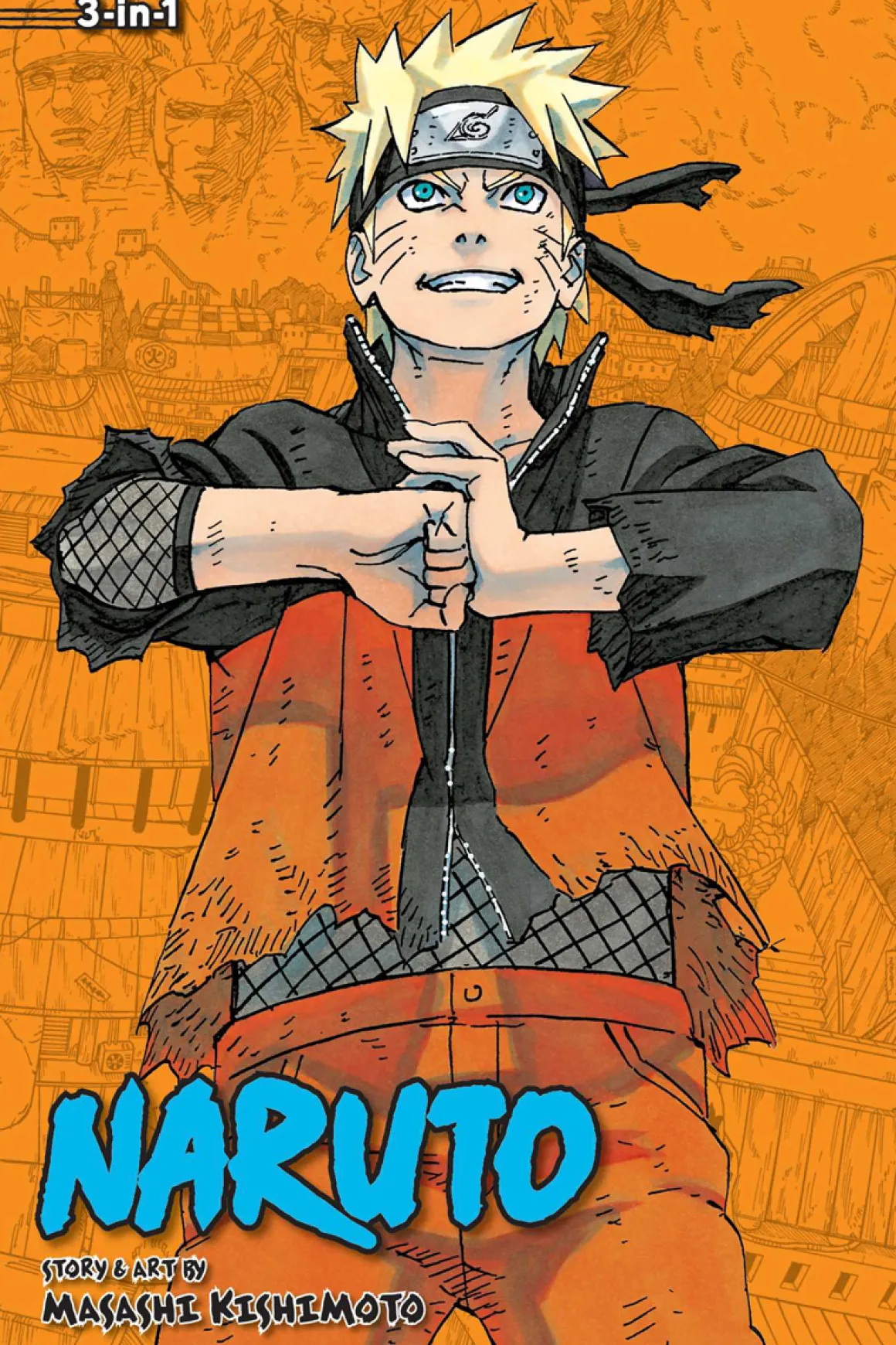 Naruto 3-in-1 Edition Manga Volume 22