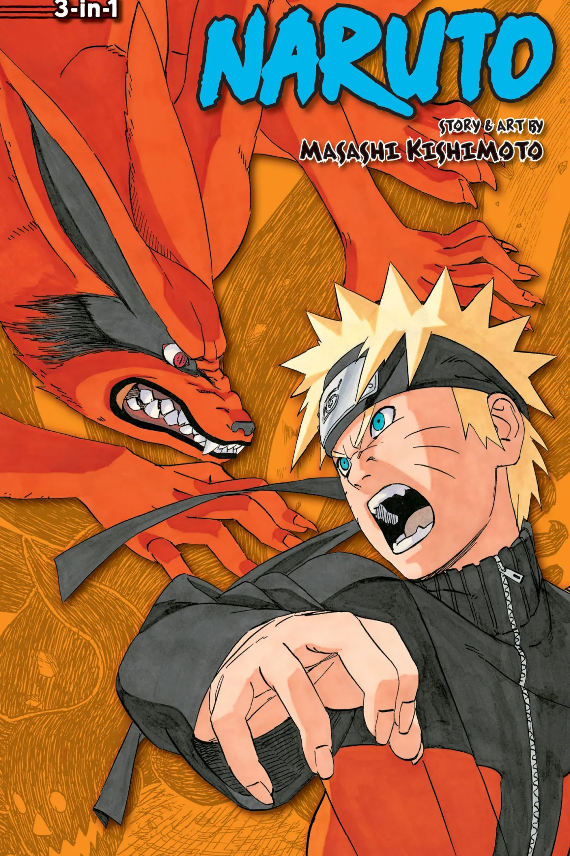 Naruto 3-in-1 Edition Manga Volume 17