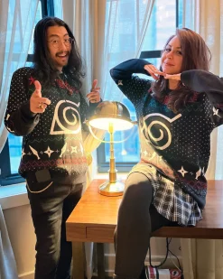 Naruto Shippuden - Hidden Leaf Village Holiday Sweater