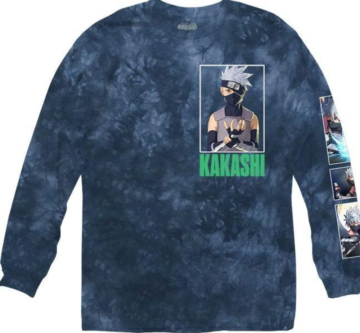 Naruto Shippuden - Kakashi Hatake Anbu Art Long Sleeve Shirt - Crunchyroll Exclusive