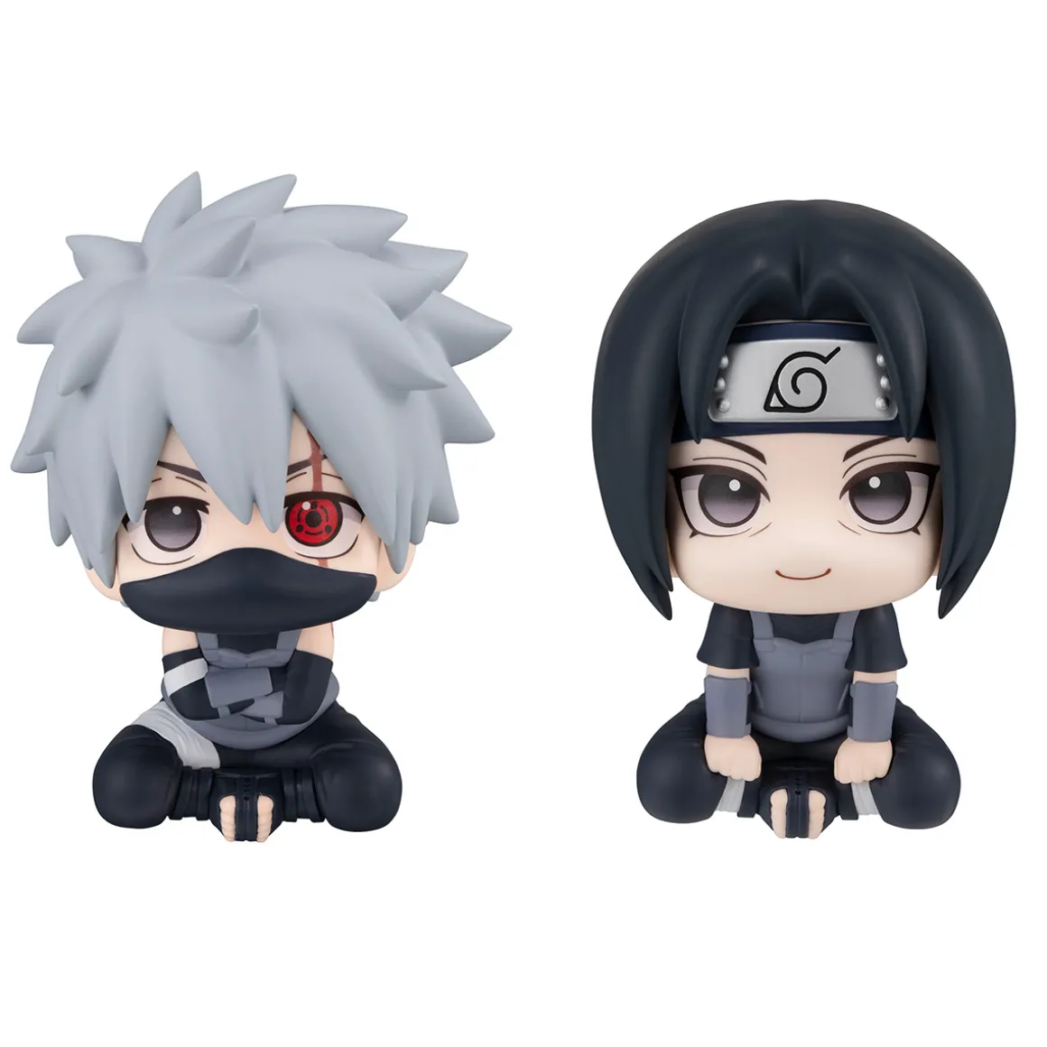 Naruto Shippuden - Kakashi Hatake & Itachi Uchiha Look Up Figure Set (Anbu Ver.) With Gift