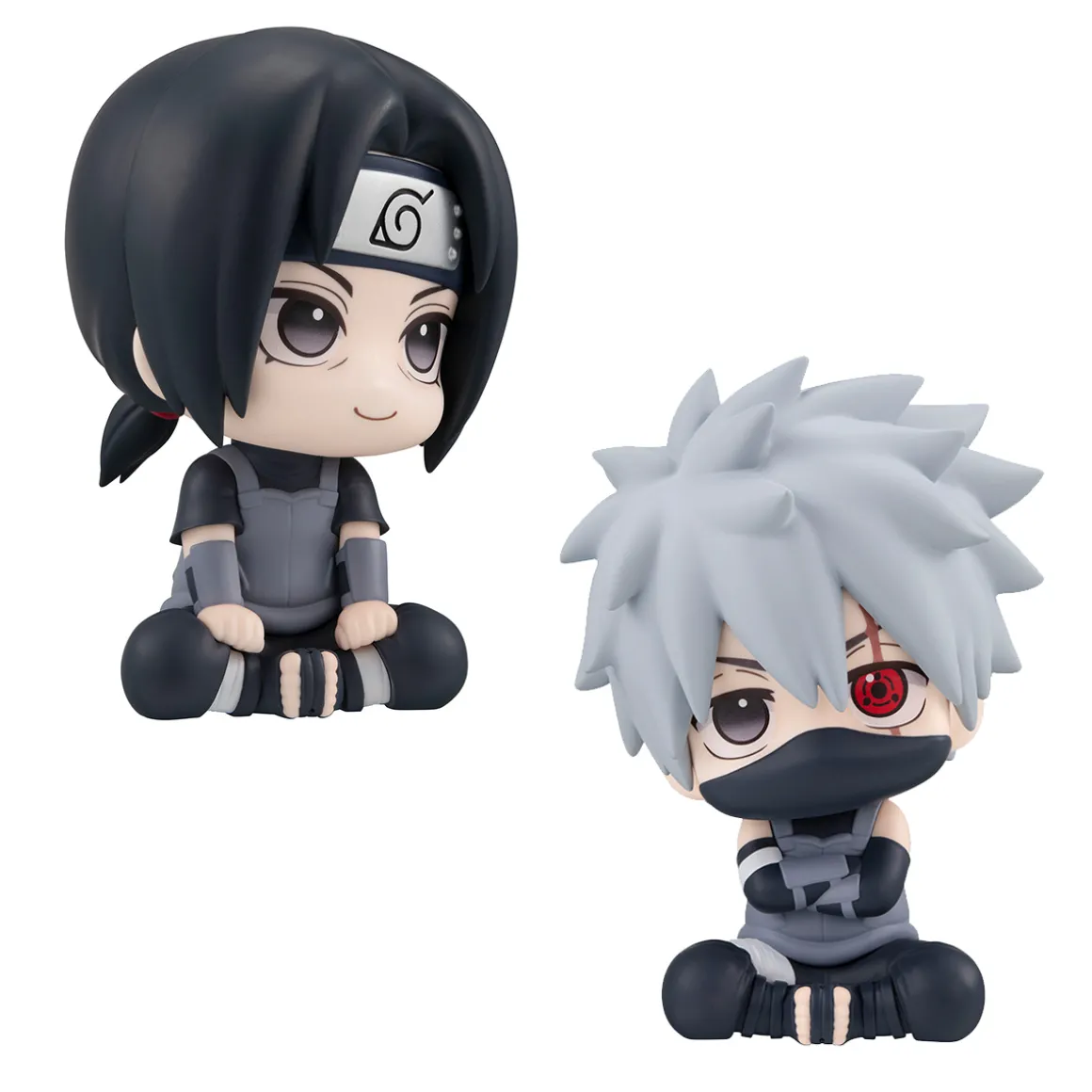 Naruto Shippuden - Kakashi Hatake & Itachi Uchiha Look Up Figure Set (Anbu Ver.) With Gift