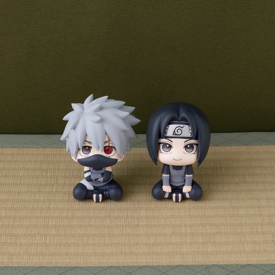 Naruto Shippuden - Kakashi Hatake & Itachi Uchiha Look Up Figure Set (Anbu Ver.) With Gift