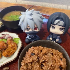 Naruto Shippuden - Kakashi Hatake & Itachi Uchiha Look Up Figure Set (Anbu Ver.) With Gift