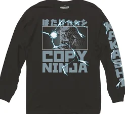 Naruto Shippuden - Kakashi Copy Ninja Chidori Long Sleeve Shirt - Crunchyroll Exclusive