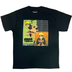 Naruto Shippuden - Naruto Fight Ramen Panels T-shirt - Crunchyroll Exclusive