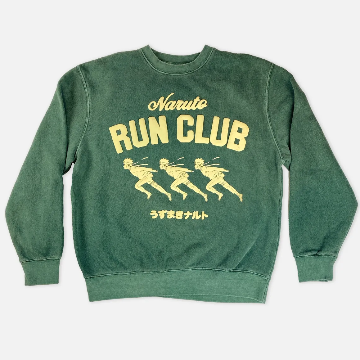 Naruto Shippuden - Naruto Run Club Crew Sweatshirt - Crunchyroll Exclusive