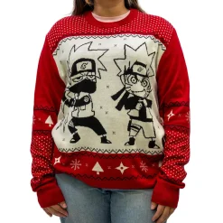 Naruto Shippuden - Naruto Kakashi Chibi Holiday Sweater - Crunchyroll Exclusive