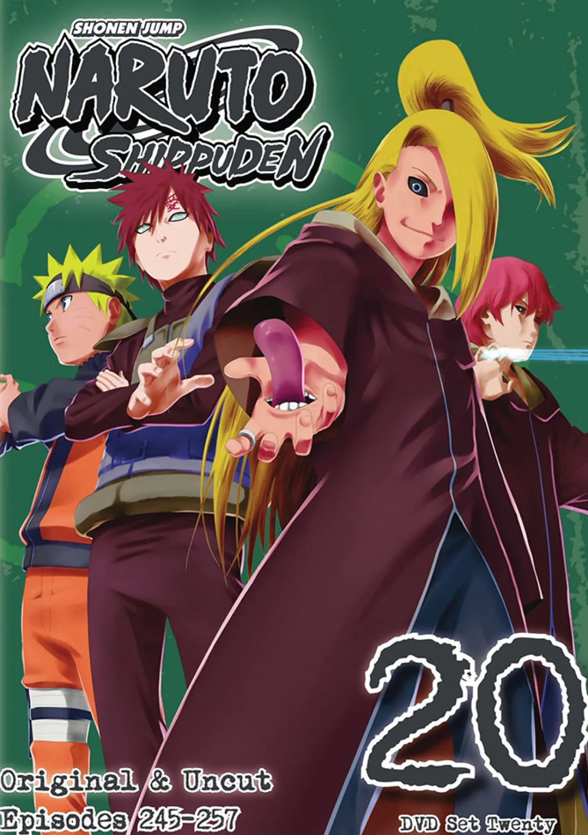 Naruto Shippuden - Set 20 Uncut - DVD