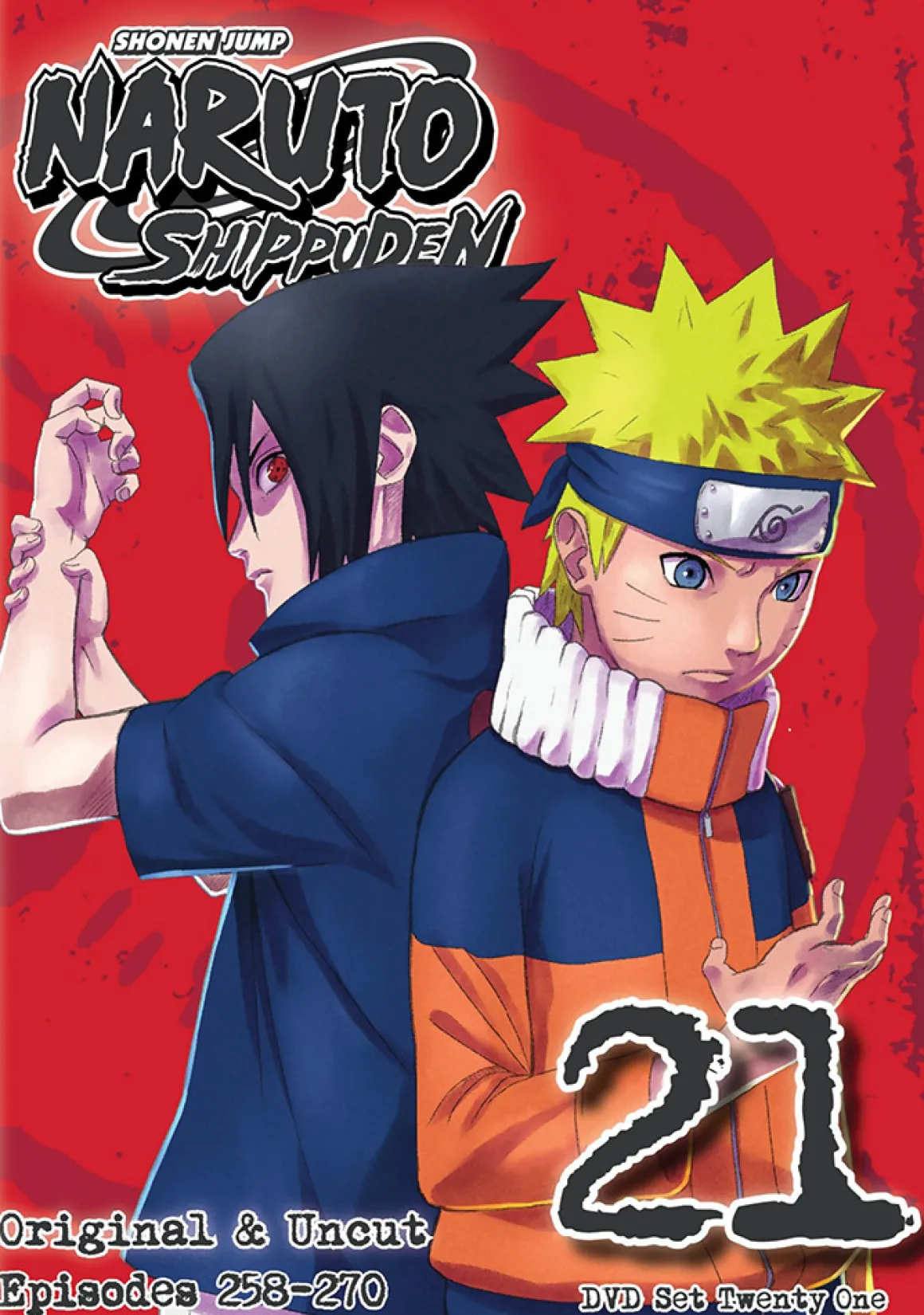 Naruto Shippuden - Set 21 Uncut - DVD