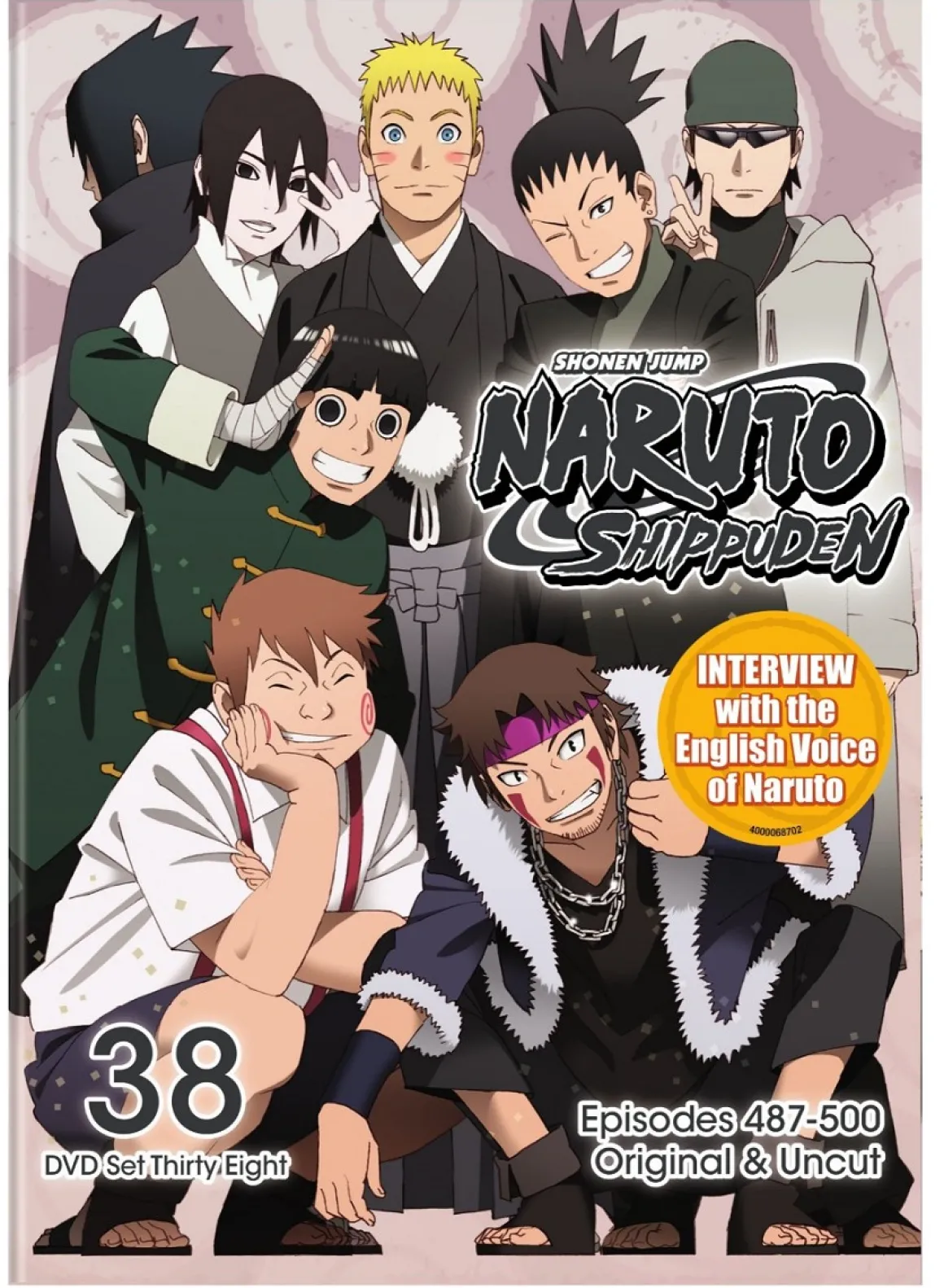 Naruto Shippuden Set 38 DVD Uncut
