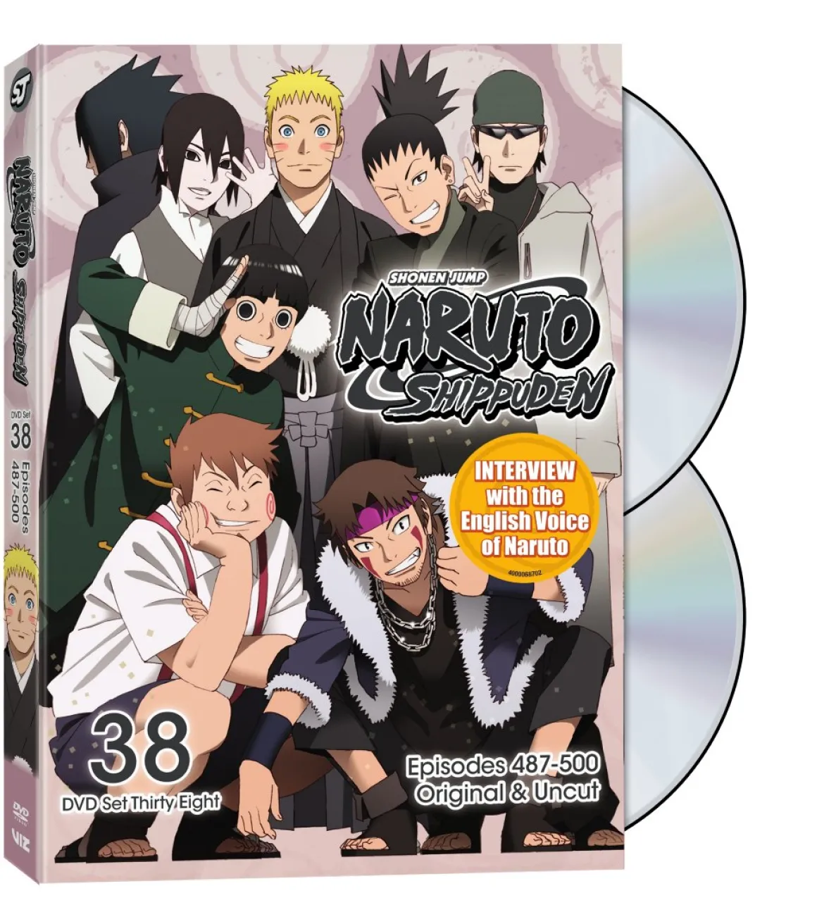 Naruto Shippuden Set 38 DVD Uncut
