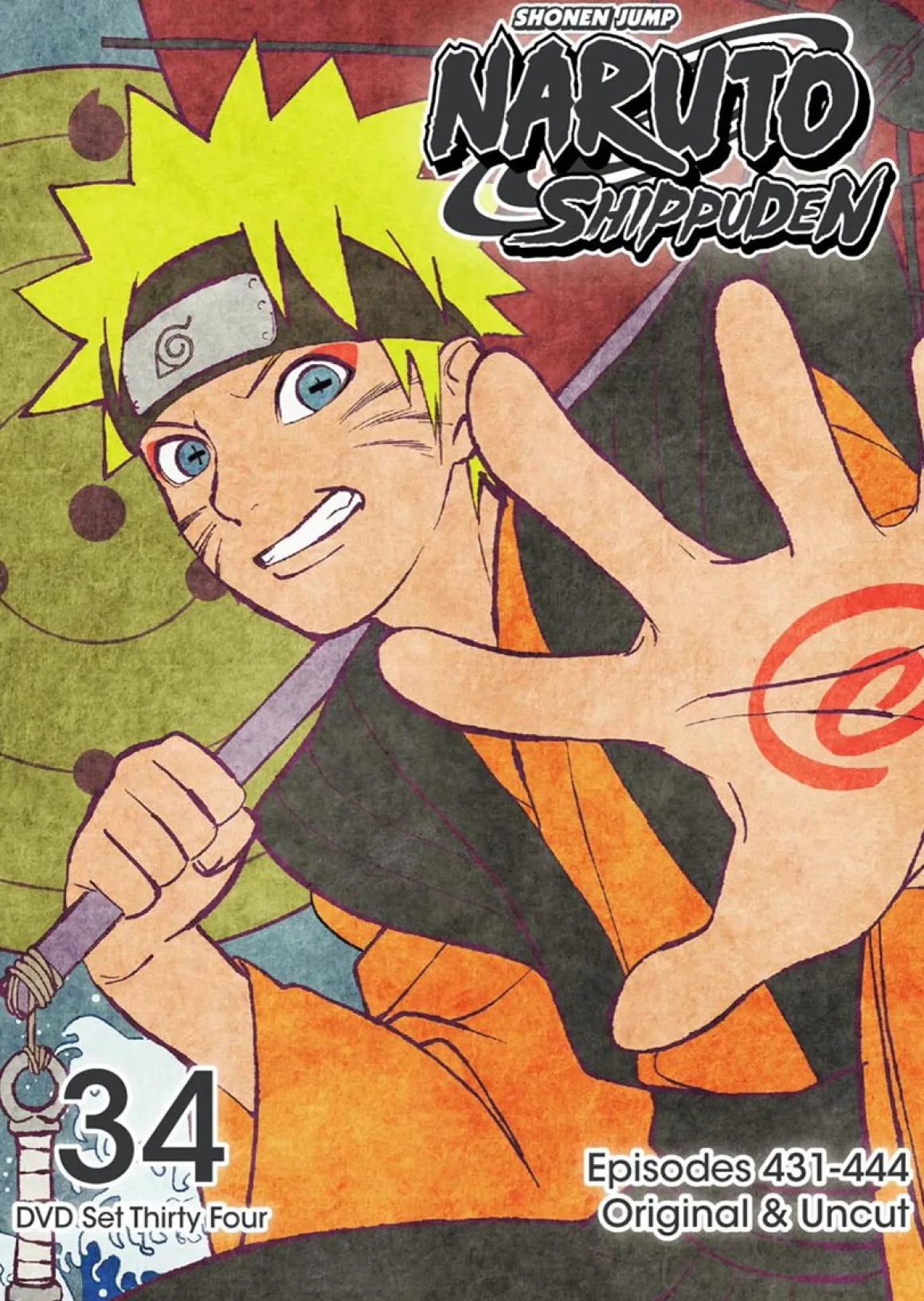 Naruto Shippuden Set 34 DVD Uncut