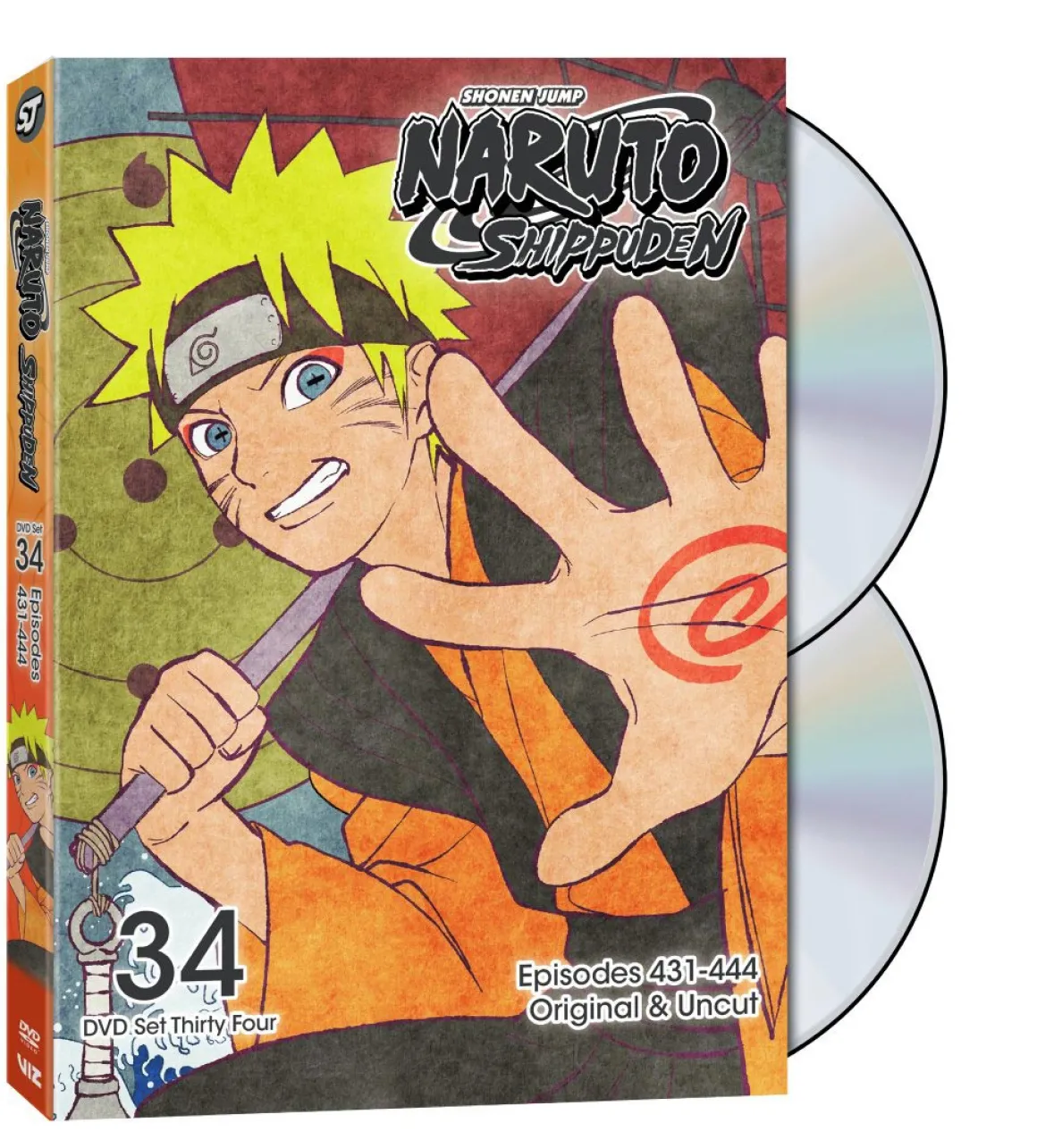 Naruto Shippuden Set 34 DVD Uncut