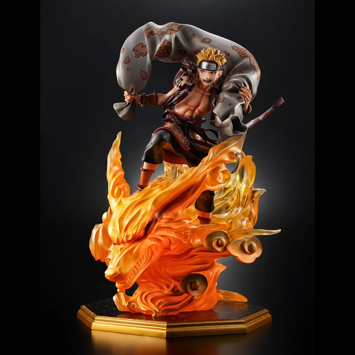 Naruto Uzumaki Wind God Ver Naruto Shippuden Precious GEM Series Figure